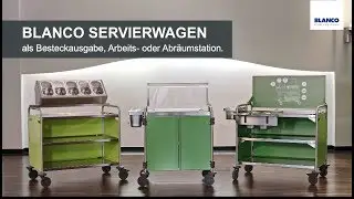 Servierwagen mit Zweitjob