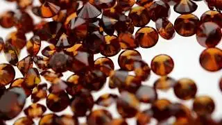 RED or cognac or orange Diamonds