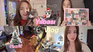 Vlog | yılbaşı, vision board, dersler🎄🎉