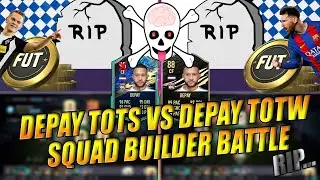 FIFA 21: OMG! 😱 Rip... | Depay TOTS VS TOTW | Squad Builder Battle 🔥