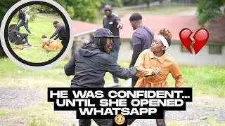 He Was Confident&hellip; Until She Opened WhatsApp 😳Making Couples switch phones | NIYATHEMBANA NA?