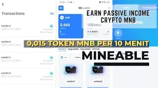 Mineable aplikasi mining token mnb , earn passive crypto