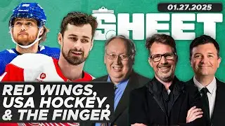 Red Wings, Team USA Hockey, and Middle Fingers ft. Kevin Allen & Greg Wyshynski | The Sheet