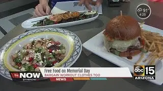 FREE food on Memorial Day