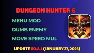 Dungeon Hunter 6 v0.8.1  MOD APK (Menu Mod, Dumb Enemy, Speed)