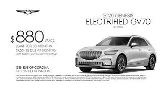 Genesis Electrified GV70 12/20/2025 6630697