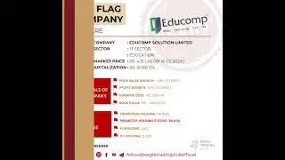 RED FLAG 🚩COMPANY - EDUCOMP SOLUTION LTD. I STOCK ALEART I BEWARE OF INVESTING🚫