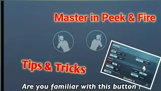 Pro Tips & Tricks for peek & Fire pubg \ BGMI | Noob to pro gameplay