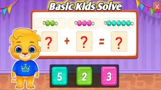 Basic Math For Kids: Addition And Subtraction, Science games, preschool and kindergarten Activities.