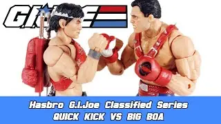 QUICK KICK VS BIG BOA Hasbro G.I.Joe Classified Series | Yo Joe June