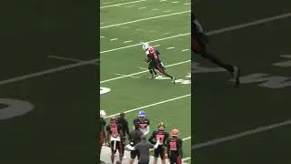 Michigan State WR Jayden Reed dominated the Senior Bowl w/ TD's like this!