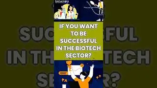 Get Unlimited Career Growth in The Biotech Sector - Learn How! #biotechnology #career #job