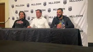 Buffalo Bandits Post-Game Press Conference - NLL Finals Game 1