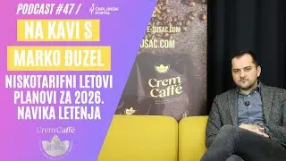 Na kavi s 'Crem Caffe Sušac'-Marko Đuzel: O letovima u Mostar, planovima, niskotarifnim kompanijama