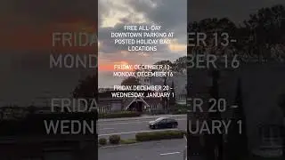 FREE PARKING in Del Mar Village this holiday season! 🎄 The City of Del Mar is making it easier to