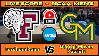 🔴 Fordham Rams vs George Mason Patriots | NCAA Men&rsquo;s Basketball | Live Score Update Jan 7