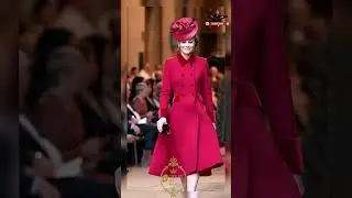#royal Princess Catherine&rsquo;s Stunning Royal Walk 💃✨ | Shaggy &ndash; Sexy Lady #shorts