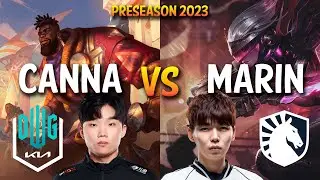 DK Canna vs TL MaRin - K'SANTE vs FIORA Top - KR Ranked