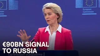 &euro;90 BILLION for Ukraine: EU Sends Defiant Message to Moscow