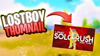 LostBoy - Thumbnail Tutorial | How To Make Thumbnail Like LostBoy - RoNik