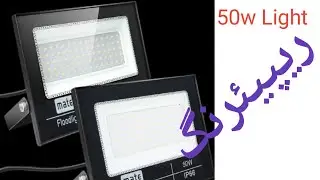 How to Repair 50w Led Light | Led Light Same Power Driver Changing | 50watt Led driver Problem