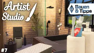 Bad & Gym 👨&zwj;🎨 Artist Studio #7 bauen in Die Sims 4 mit allen Packs