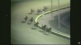 Roosevelt Raceway July 31st 1981 The Messenger Stakes Final SEAHAWK HANOVER & Driver Ben Webster