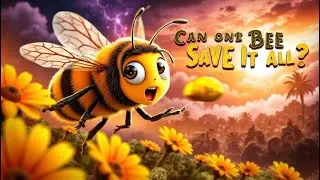 Bella The BRAVE Bee's Big Adventure!|Honey Bee Amazing Facts