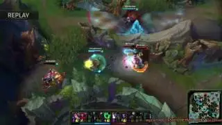 NV vs CLG (Bo3-LCS 2016 NA game2)