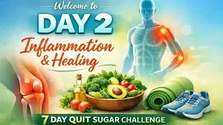 Day 2 Quit Sugar Challenge | How Sugar Increases Inflammation in Your Body (Stop Today)