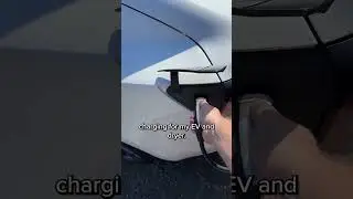 This is the best way to charge your Tesla... #tesla #tech #carcharger