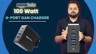 Best GaN charger | Amazon Basics 100w | For Macbook apple Smartphones samsung vivo oppo