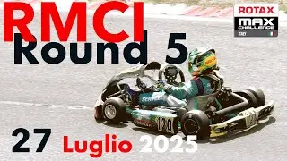 RMCI Rotax Max Challenge Italia 2025 - Round 5 Leopard Circuit Viterbo - Una gara col botto!