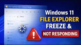 Windows 11 File Explorer Freeze & Not Responding