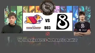 DogChamp vs B8 (BO3) The International 2023 - North America Qualifier #dota2 nonton Dendi!! lets GO