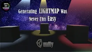 Generating LightMap in Unity for Games