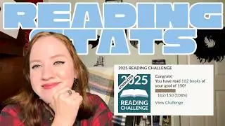 2025 Reading Statistics Deep Dive 📈160 Books, 47,093 Pages & 30 Days of Audio!