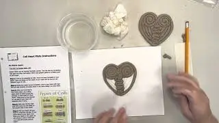 Coil Heart Plate