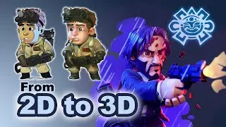 From 2D concept to 3D model - Pixel Vienna 2020 Presentation