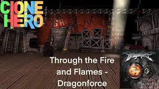 Through The Fire and Flames - Dragonforce - Expert mode | Clone Hero (3 star, 83% + auto strum)