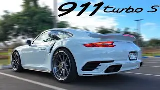 INCREDIBLE TURBO S SOUND! 991 Turbo S With Valvetronic Designs Full Titanium Exhaust