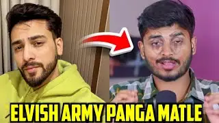 Elvish Army Reply To @Rrajansinghmukut 😡,Rajan Singh Mukut Troll Elvish Yadav