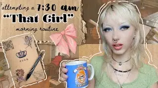 попытка выполнить утреннюю рутину «ЭТОЙ ДЕВУШКИ» в 7:30 утра