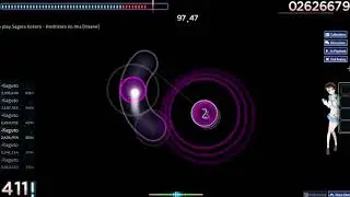 Sagara Kokoro - Hoshizora no Ima [Insane] Osu! 1 miss rip