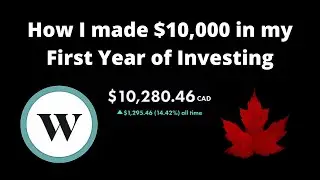 How I made $10,000 in my First Year of Investing Using Wealthsimple Trade