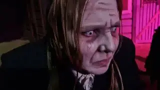 Korte Halloween parade en stukje spookhuis tot ik niet verder mocht filmen #slagharen