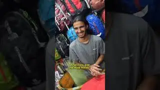 $40 Trekking Gear with Nepali Legend 🇳🇵#shorts