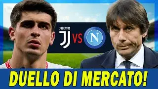 🚨 BOMBA DI MERCATO: NAPOLI E JUVENTUS SI SFIDANO PER JUANLU! CONTE IN EMERGENZA