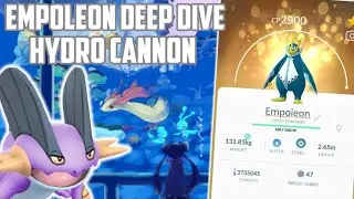 Empoleon Deep Dive: Hydro Cannon In Pokemon Go!