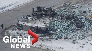 Humboldt Broncos crash: What the RCMP forensics team found